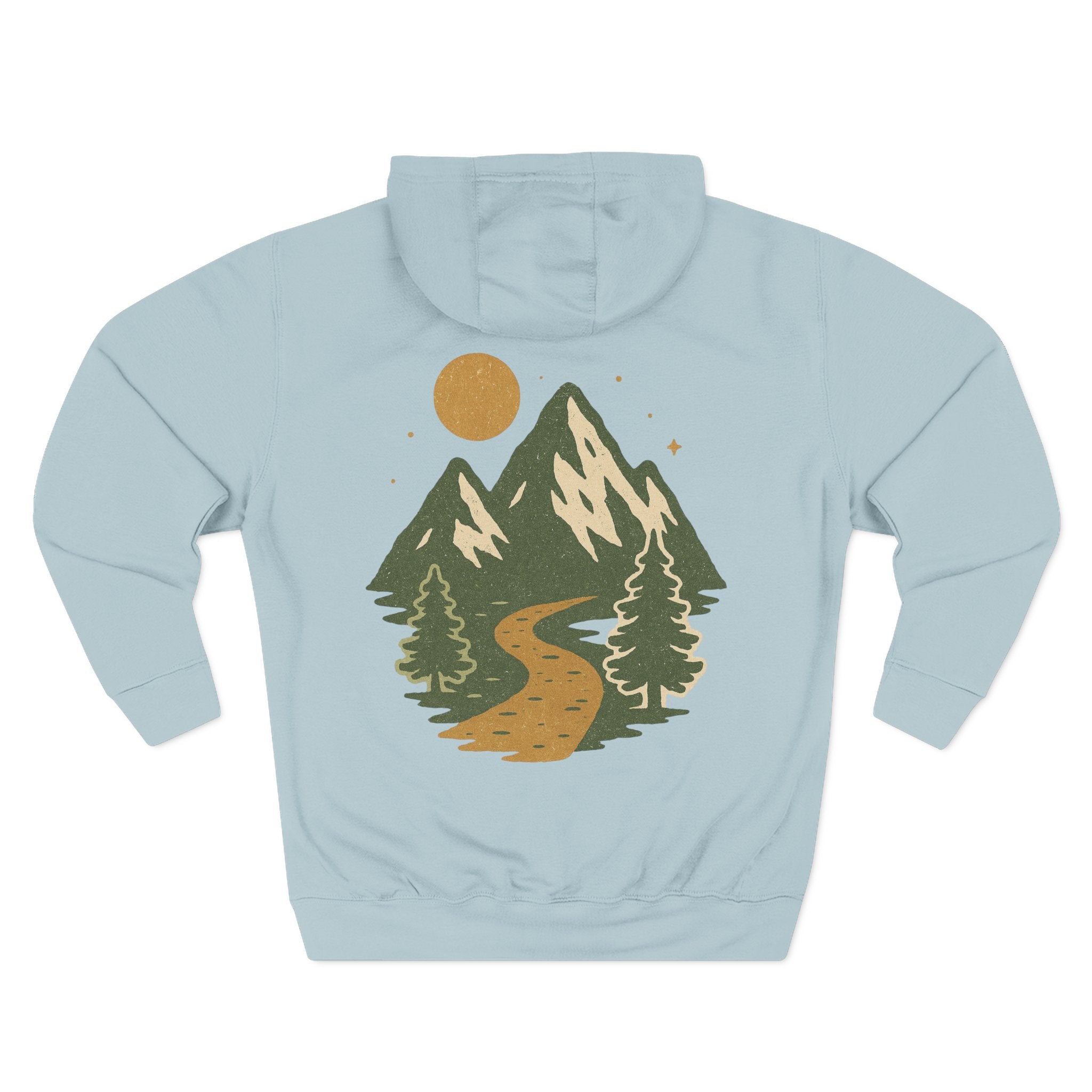Mountain and Pine Fleece Hoodie