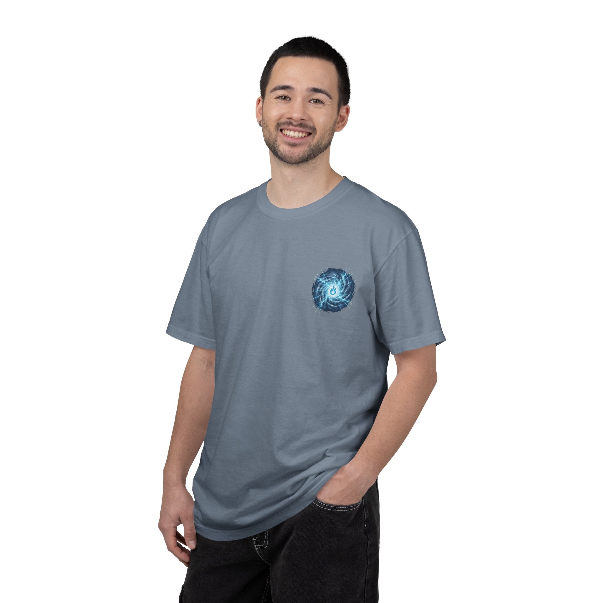 Blue Mana Magic T-shirt — Magic The Gathering Inspired Tee
