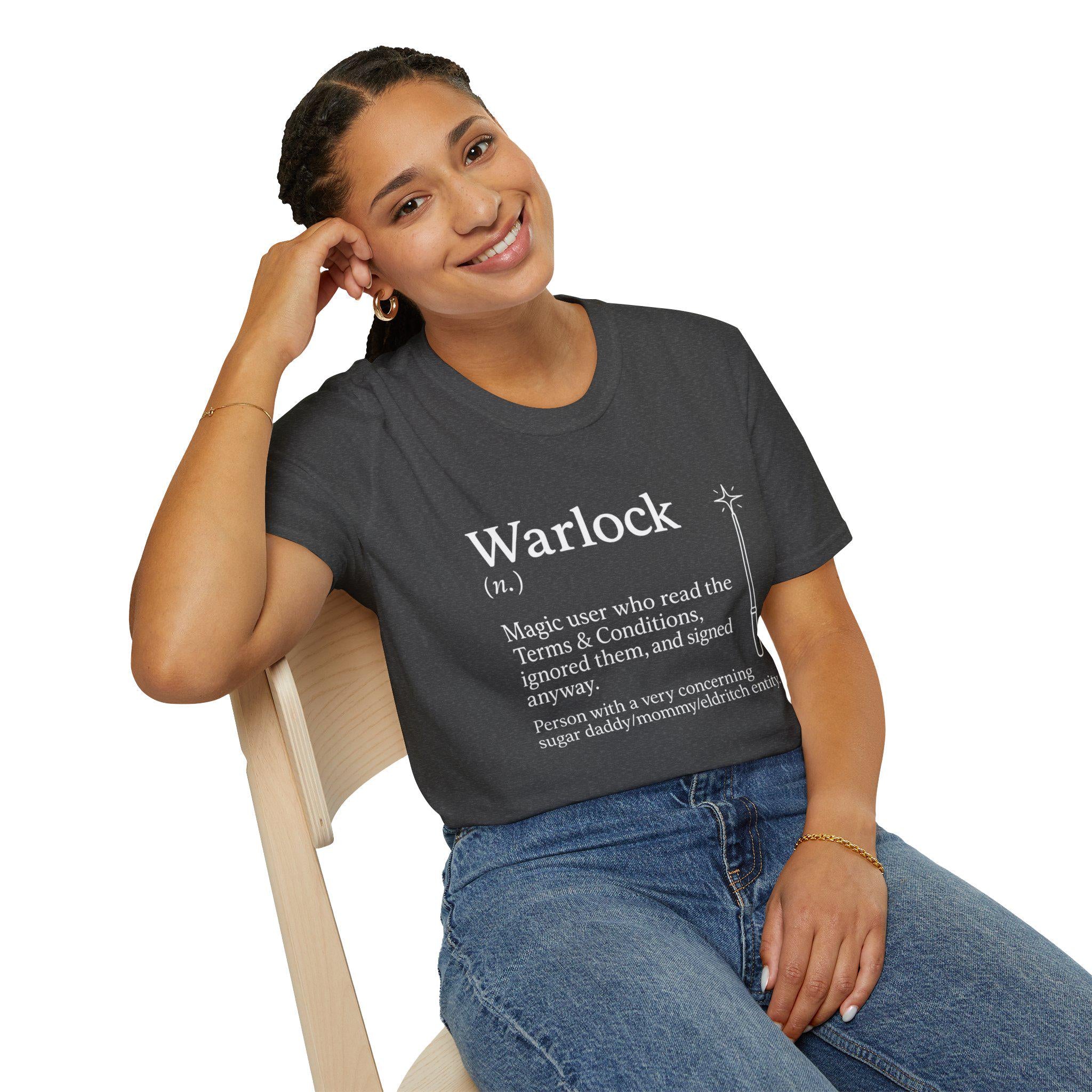 Warlock Class T-Shirt - Dungeons & Dragons Tee