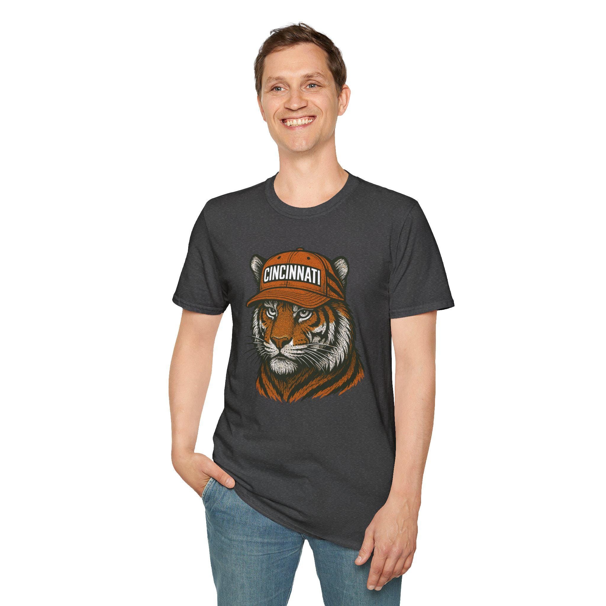 Cincinnati Bengals - Rule the Jungle! -  Fan Shirt - Tiger Mascot