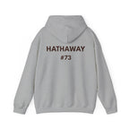 Football Player Personalized Hoodie - Custom Name & Number