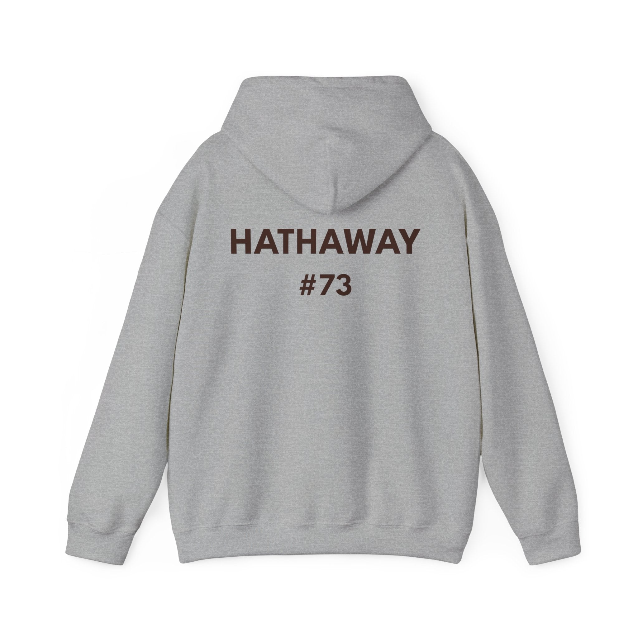 Football Player Personalized Hoodie - Custom Name & Number