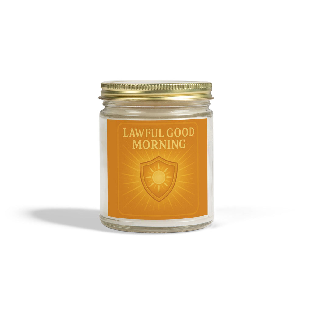 Lawful Good Morning - Dungeon & Dragons Inspired Candle