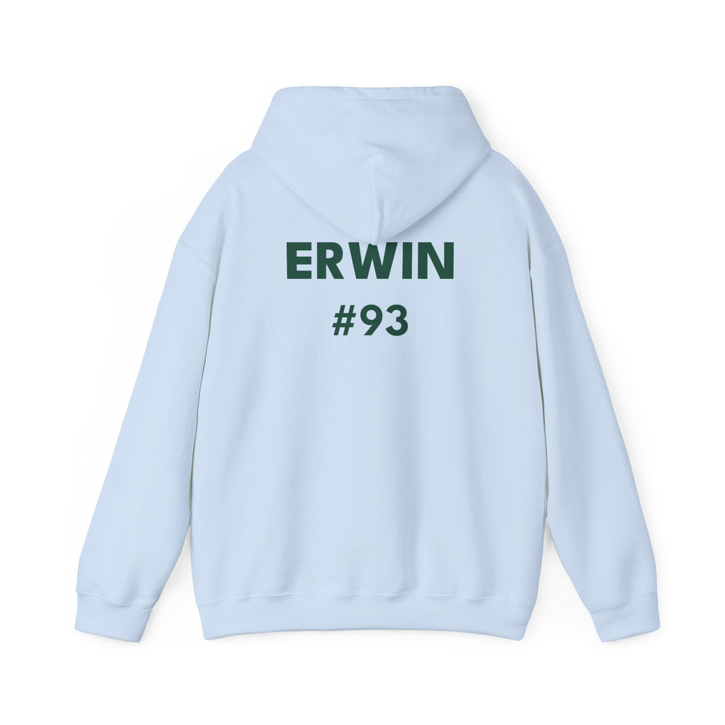 Lacrosse Player Personalized Hoodie - Custom Name & Number