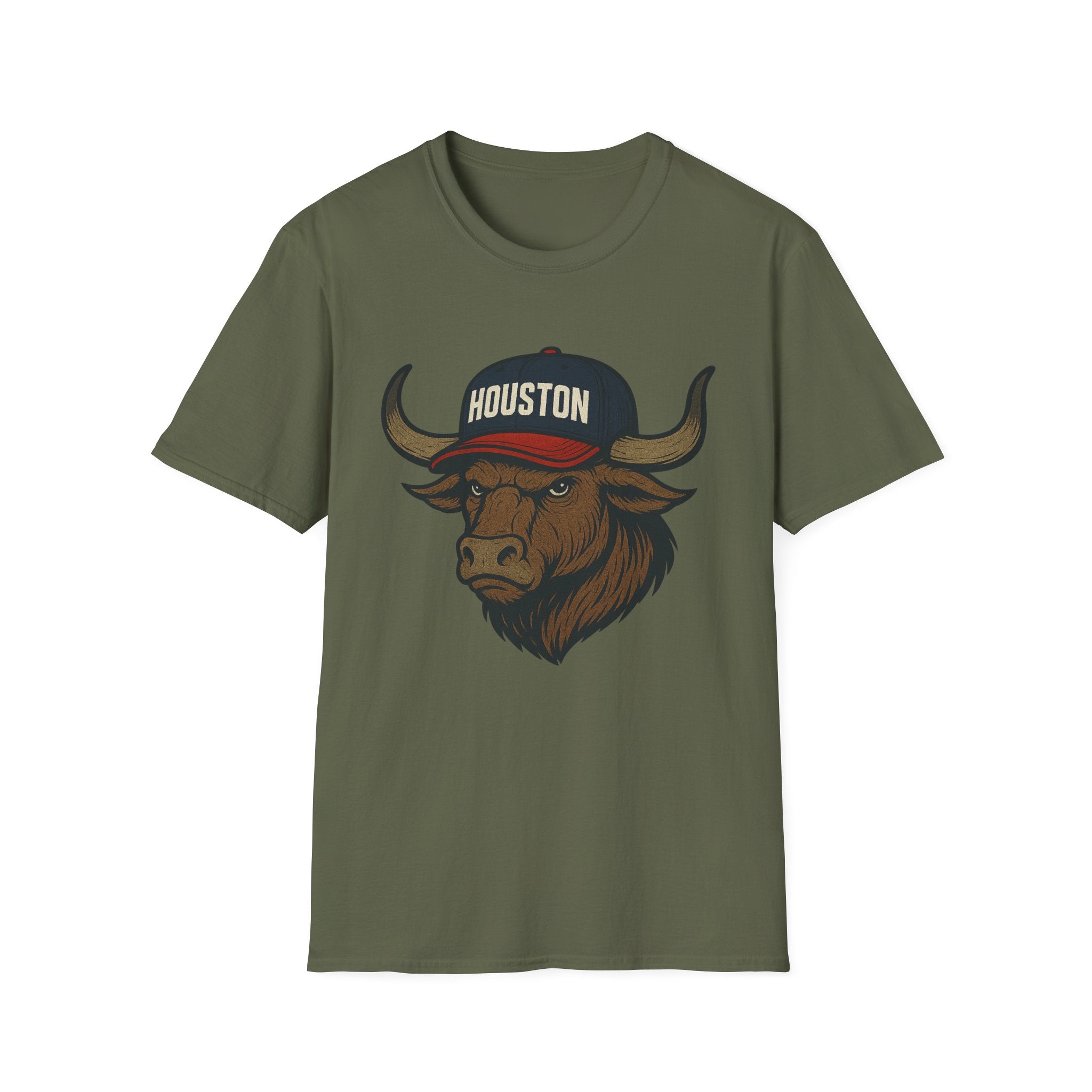 Houston -Lone Star Tough!- T-Shirt - Football Fan Shirt