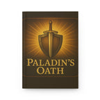 Paladin's Oath Hardcover Journal - Tabletop RPG Diary, D&D Campaign Notebook, Battle Notebook, Game Master Journal, RPG Campaign Log