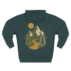 Mountain and Pine Fleece Hoodie