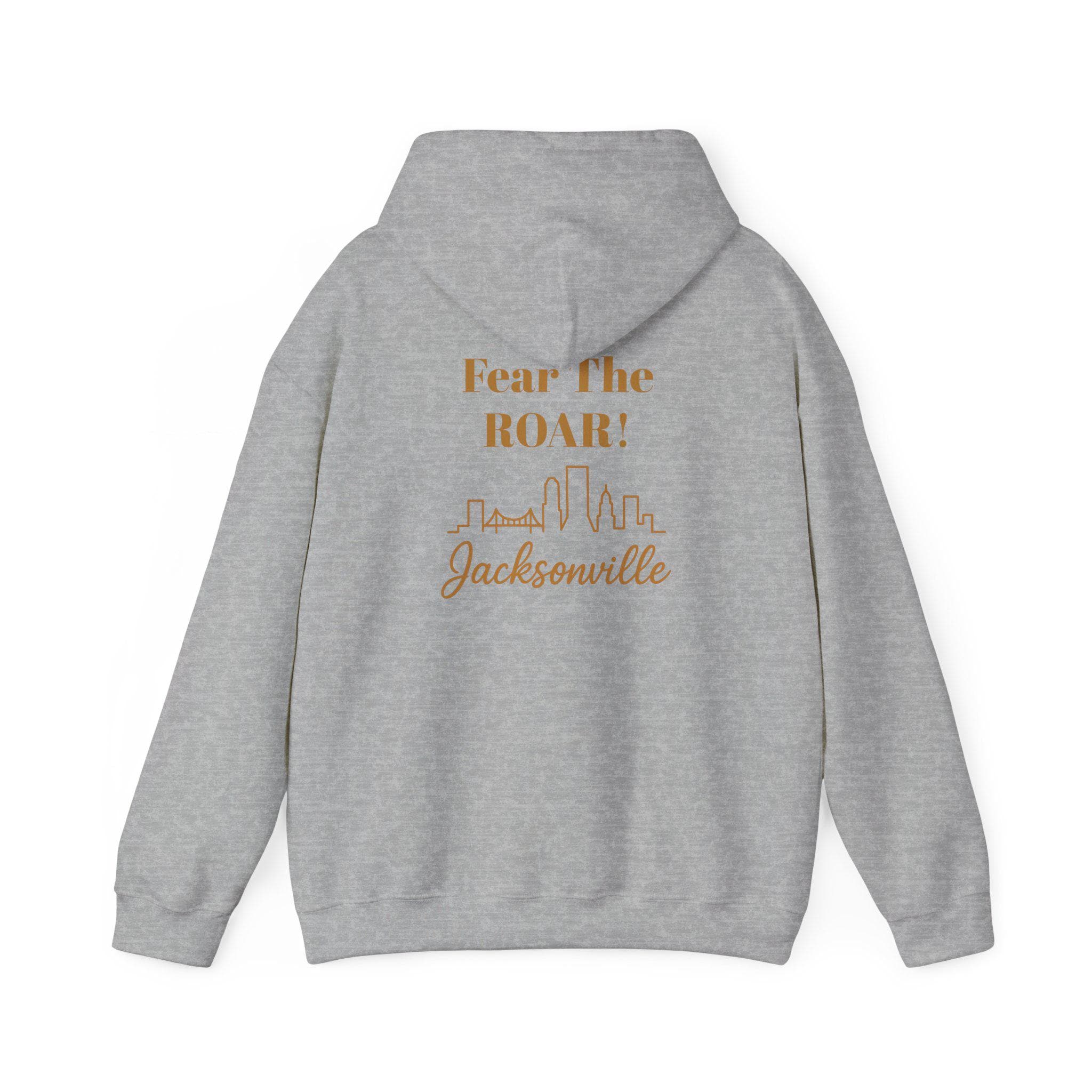 Jacksonville "Fear the Roar" Hoodie - Jaguar Mascot - Jacksonville Football