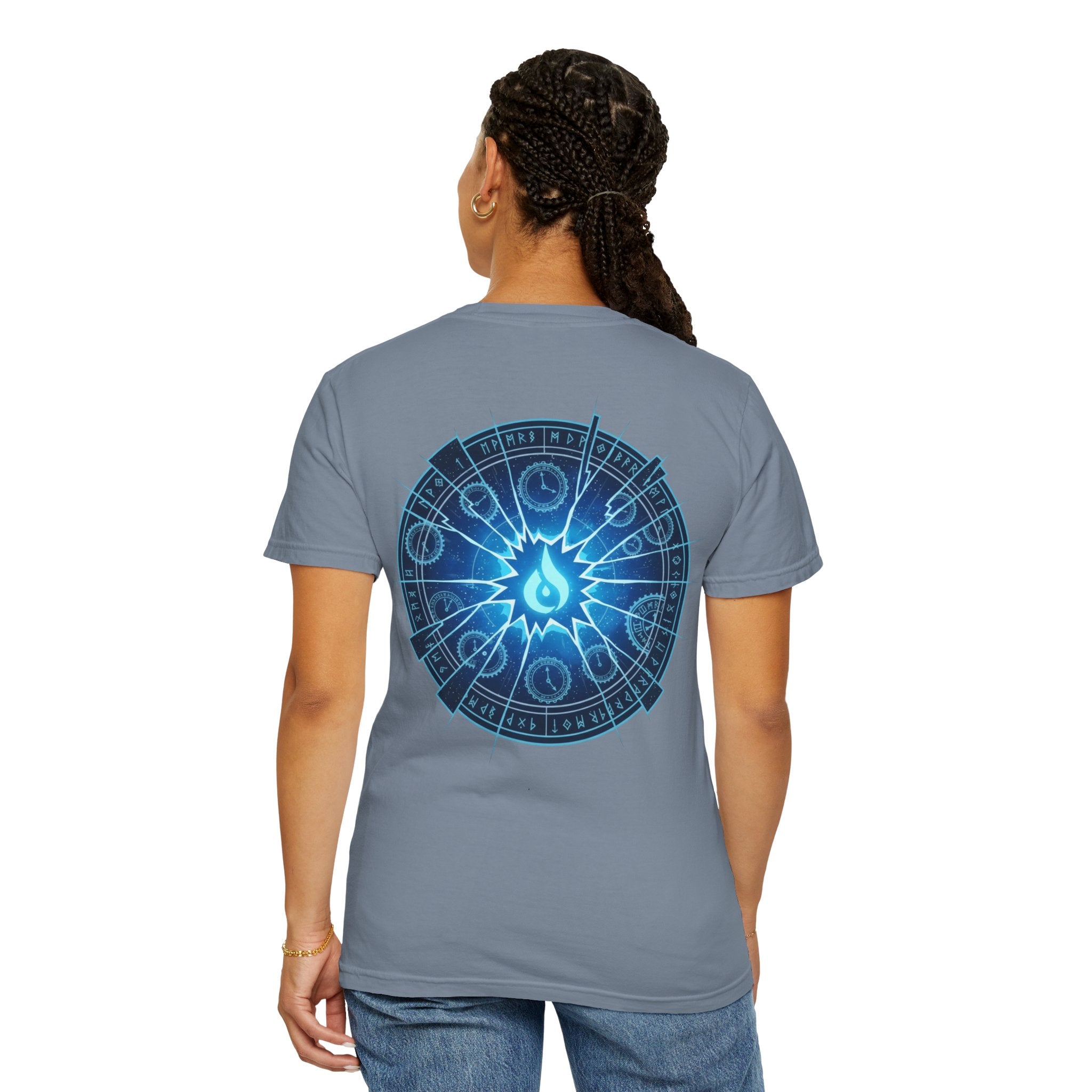 Blue Mana Magic T-shirt — Magic The Gathering Inspired Tee