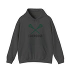 Lacrosse Player Personalized Hoodie - Custom Name & Number