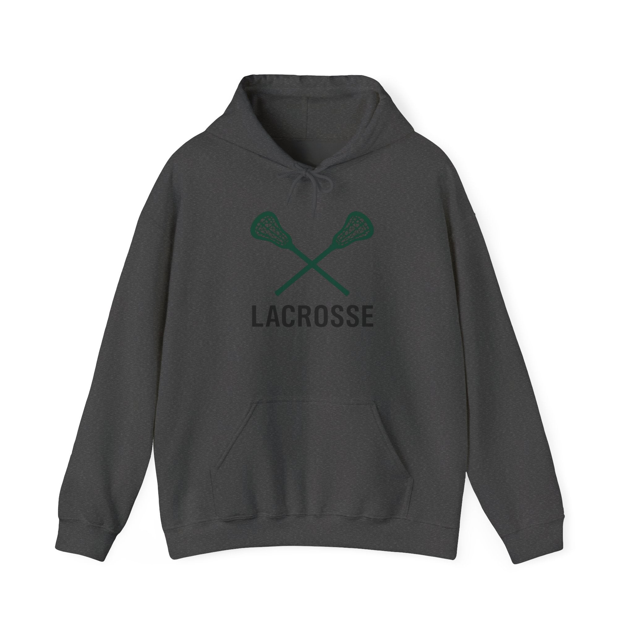 Lacrosse Player Personalized Hoodie - Custom Name & Number