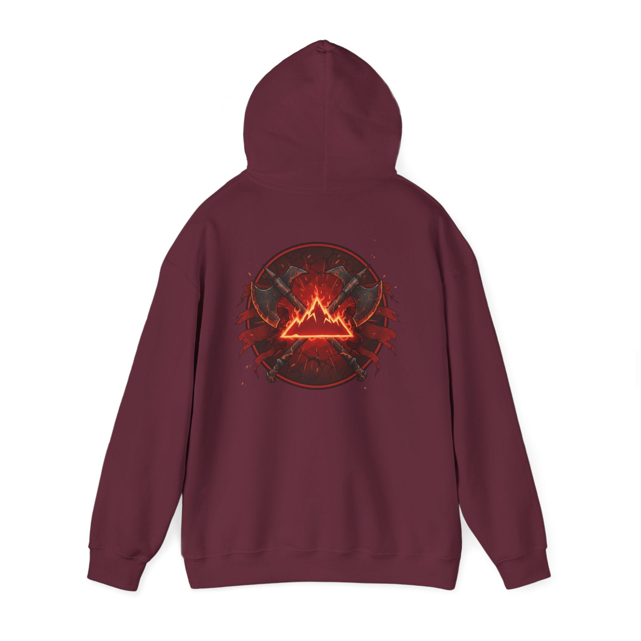 Red Mana Magic The Gathering Inspired Hoodie