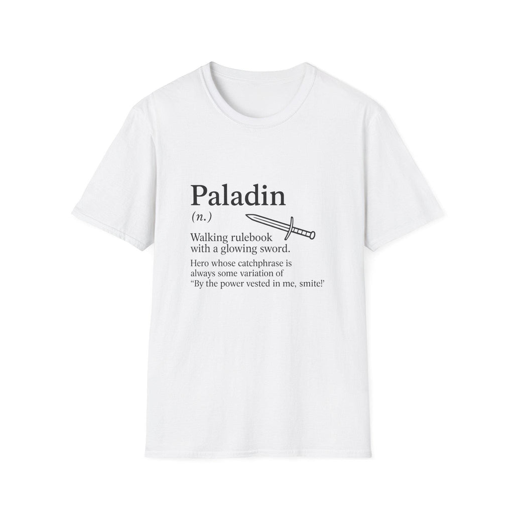 Paladin Class T-Shirt - Funny Dungeons & Dragons Tee