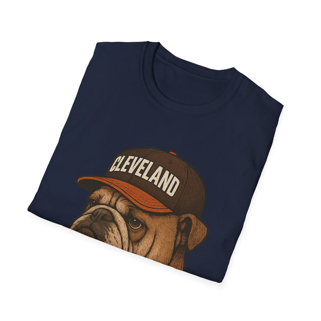 Cleveland -Dawg Pound Forever- Fan T-Shirt - Bulldog MascotCleveland Bulldog T-Shirt