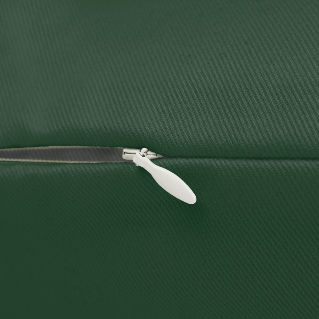 Slytherin Snake Inspired Banner Lumbar Pillow | Dark Green Black