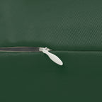 Slytherin Snake Inspired Banner Lumbar Pillow | Dark Green Black