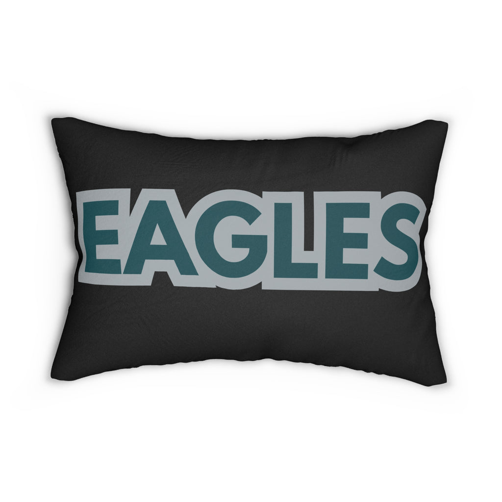 Game Day Eagles Throw Pillow - Fan Cave & Living Room Decor