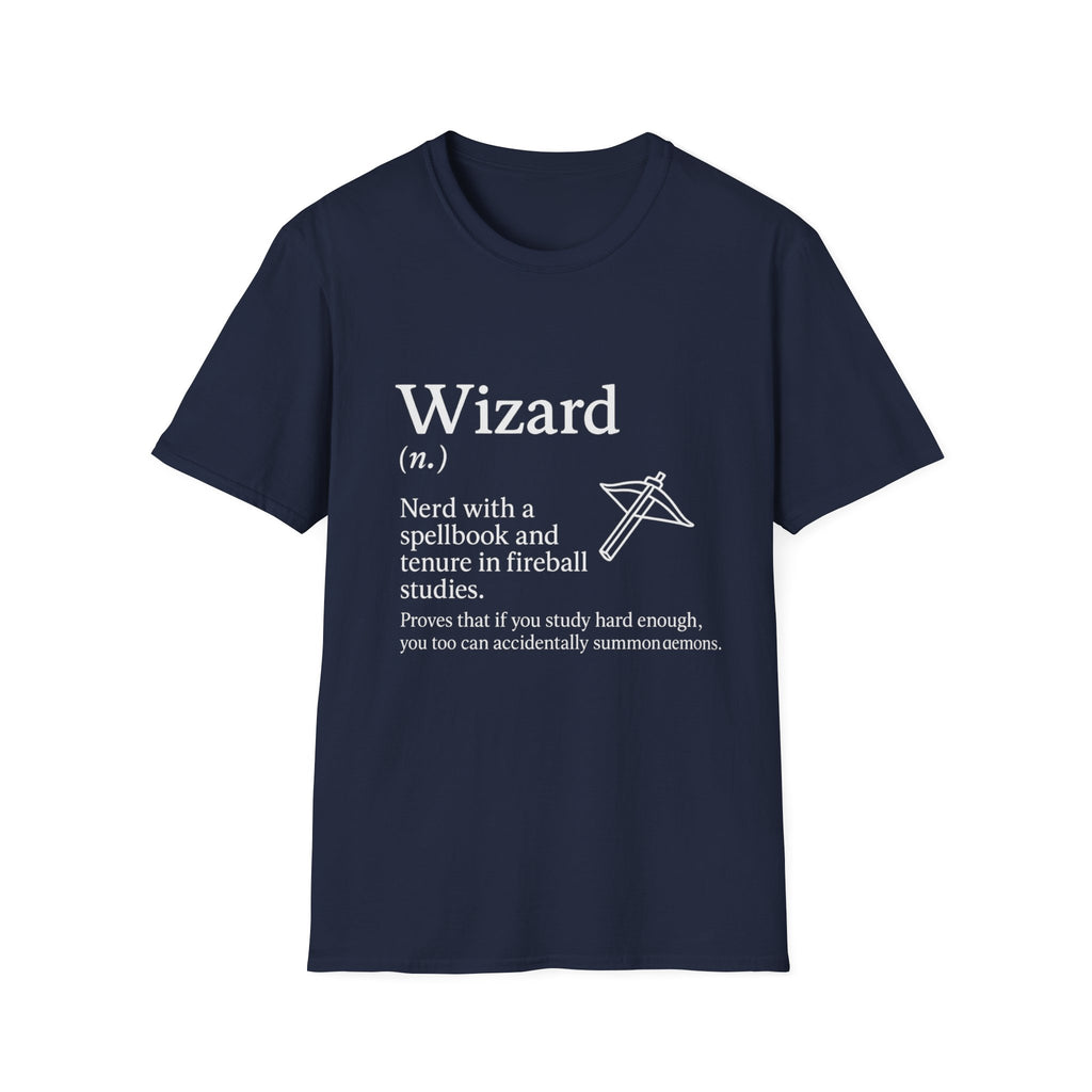 Wizard Class T-Shirt - Funny Dungeons & Dragons Tee