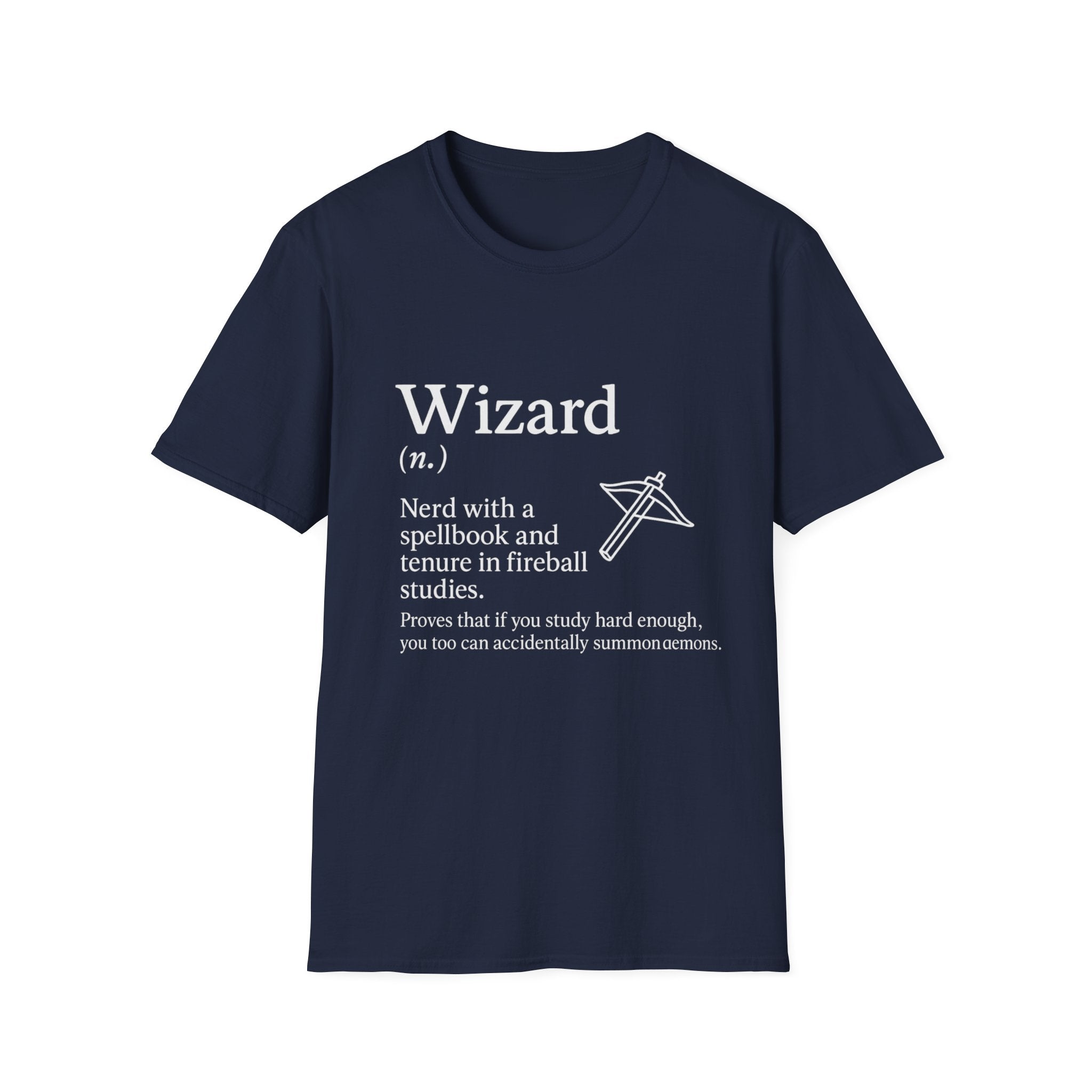 Wizard Class T-Shirt - Funny Dungeons & Dragons Tee