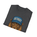 Detroit -Detroit Vs. Everyone- Lions Fan T-Shirt - Lion Mascot