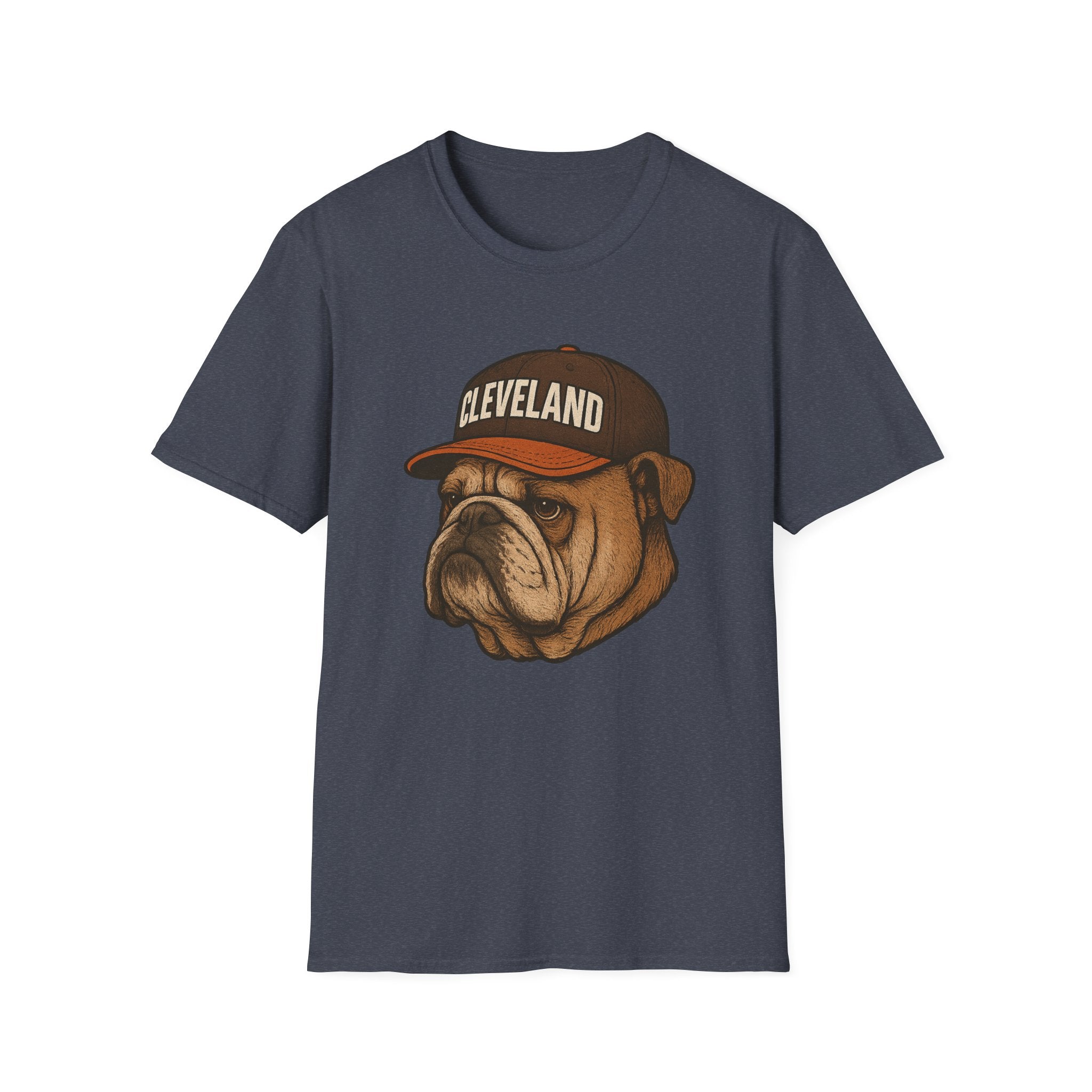 Cleveland -Dawg Pound Forever- Fan T-Shirt - Bulldog MascotCleveland Bulldog T-Shirt