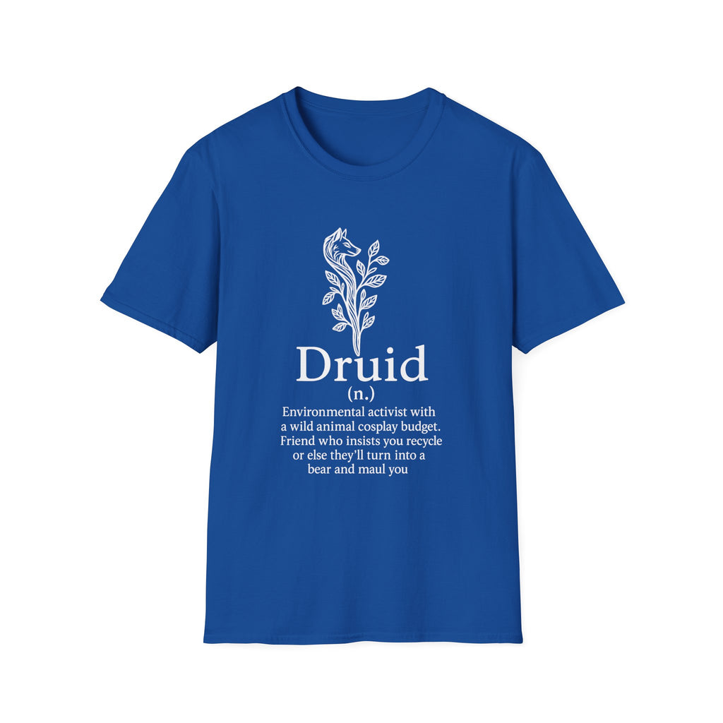 Druid Class T-Shirt - Funny Dungeons & Dragons Tee