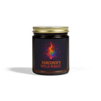 Sorcerer's Wild Magic Candle - Dungeon & Dragons Inspired Candle