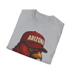Arizona Cardinals -Rise Up Red Sea- Fan T-Shirt - Cardinal Mascot