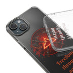 Red Mana Magic The Gathering Inspired Design - Impact-Resistant Phone Case