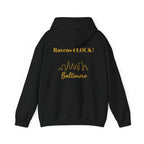 Baltimore Ravens FLOCK Hoodie, Raven Mascot, Baltimore Football
