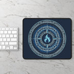Blue Mana Gaming Mouse Pad – Magic the Gathering Inspired | RPG Desk Mat | Gamer Setup Accessory | Arcane Strategy Design