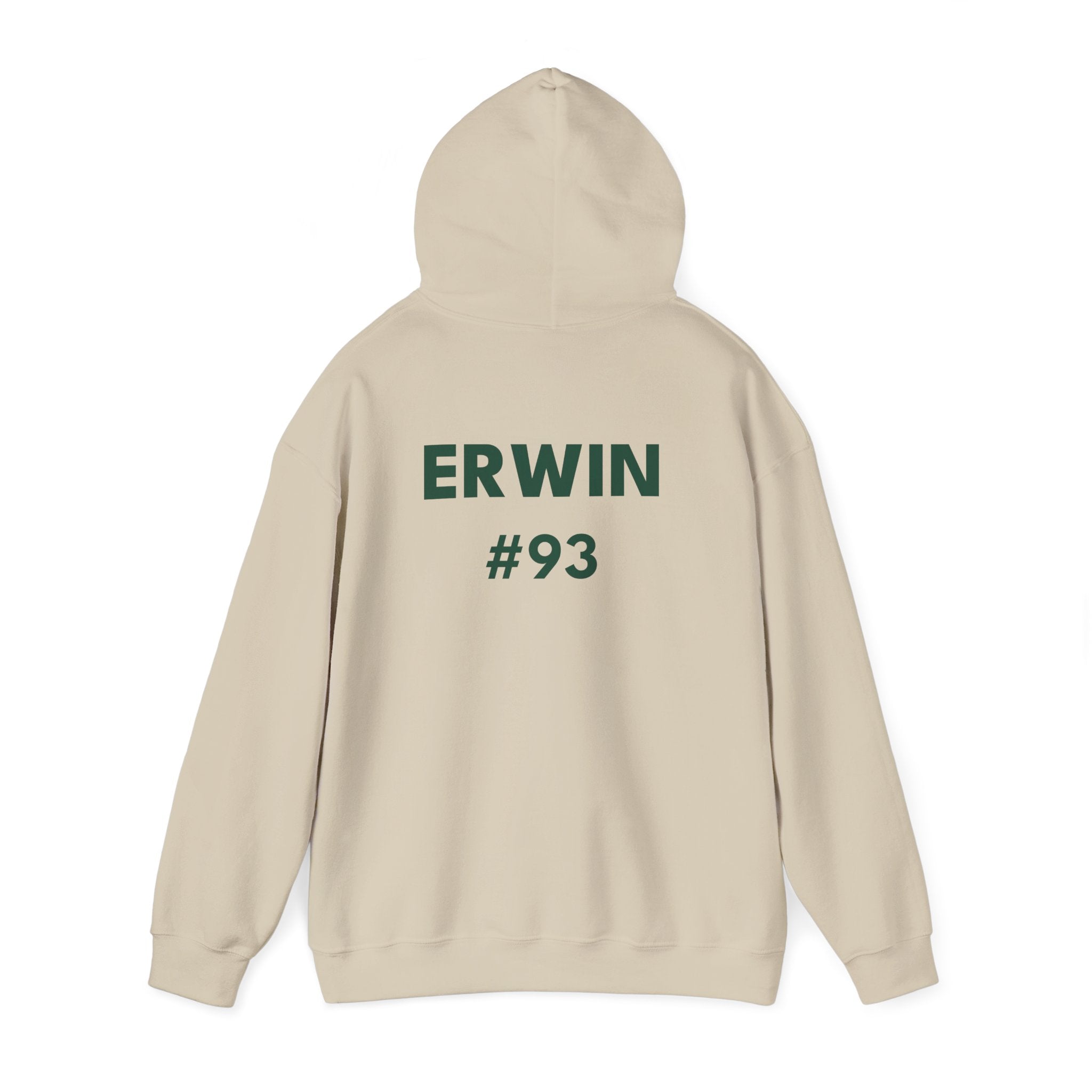 Lacrosse Player Personalized Hoodie - Custom Name & Number