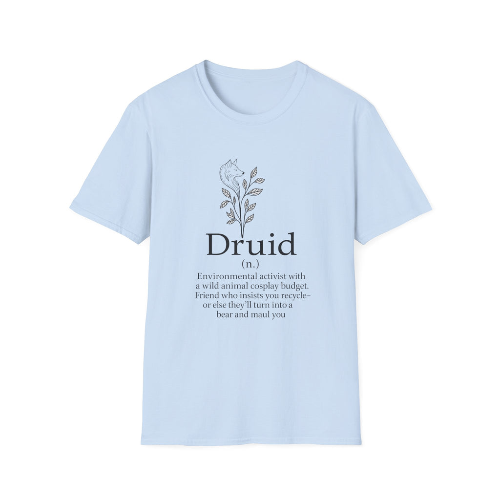 Druid Class T-Shirt - Funny Dungeons & Dragons Tee