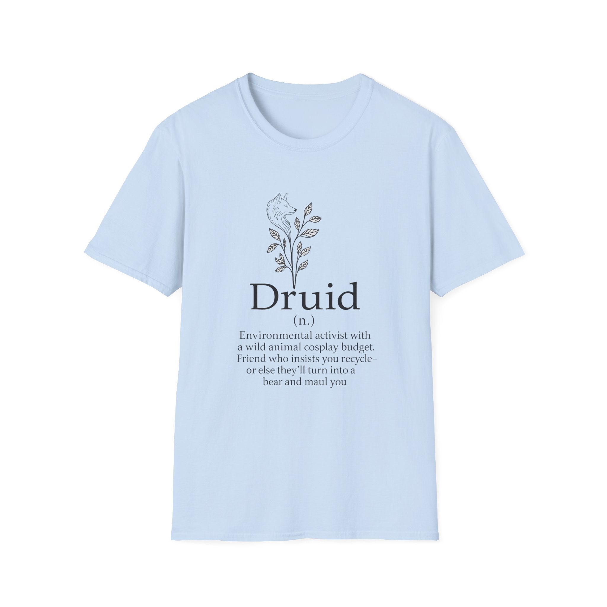 Druid Class T-Shirt - Funny Dungeons & Dragons Tee