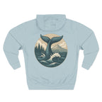 Ocean Adventure Fleece Hoodie, Coastal Wanderer Sweatshirt, Seaside Explorer Hoodie, Nautical Vibes Jacket, Beach Lover Outerwear