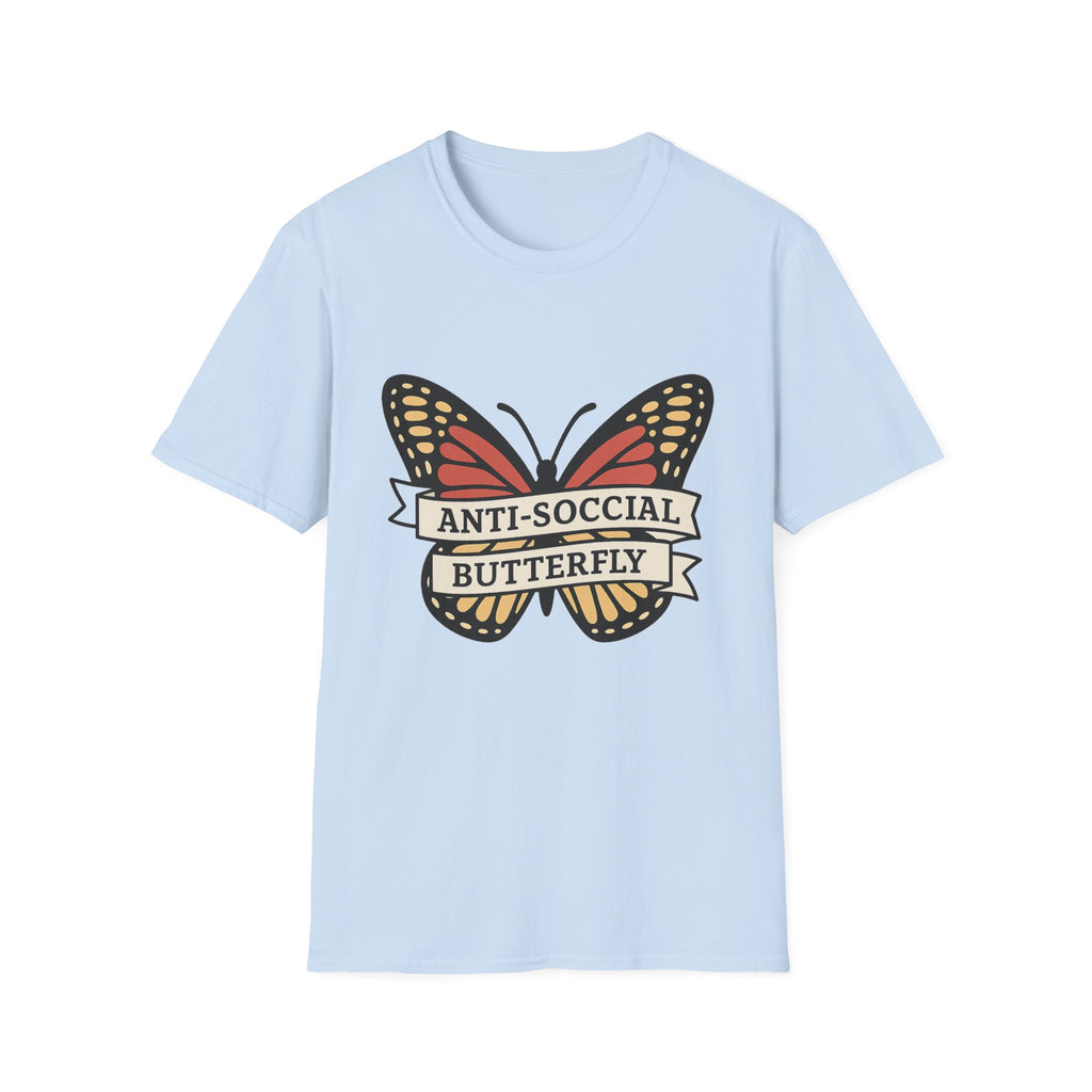 Anti-Social Butterfly Softstyle T-Shirt