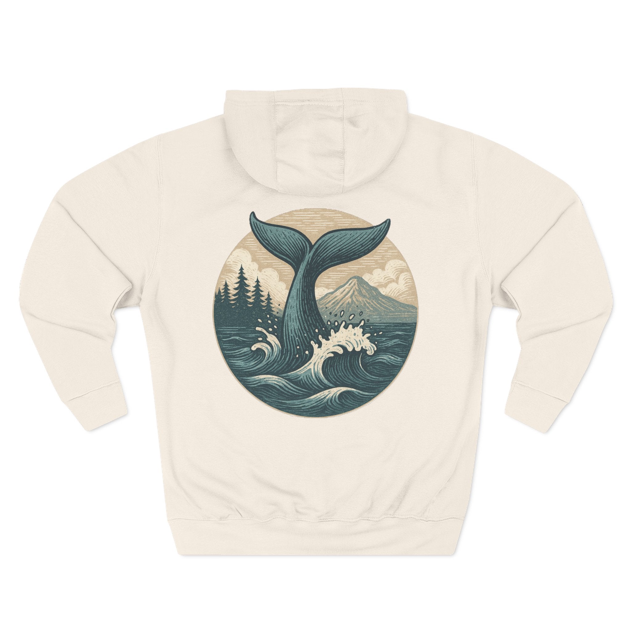 Ocean Adventure Fleece Hoodie, Coastal Wanderer Sweatshirt, Seaside Explorer Hoodie, Nautical Vibes Jacket, Beach Lover Outerwear