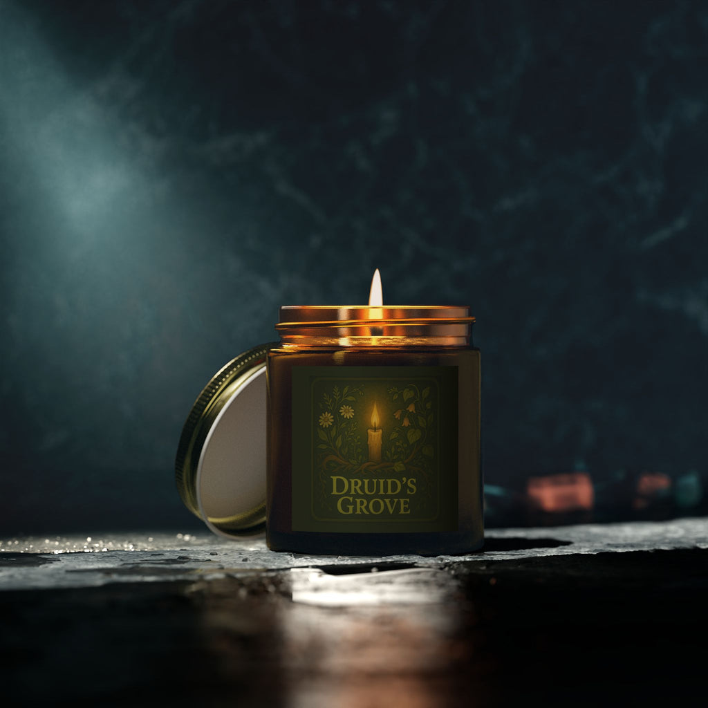 Druid's Grove - Dungeons and Dragons Inspired Candle