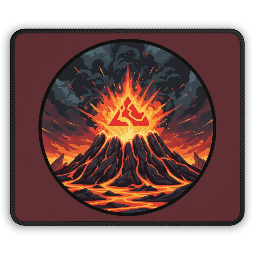 Red Mana Gaming Mouse Pad — Magic The Gathering Inspired