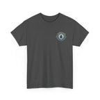 Blue Mana Emblem T-Shirt — Knowledge • Control • Foresight • Perfection