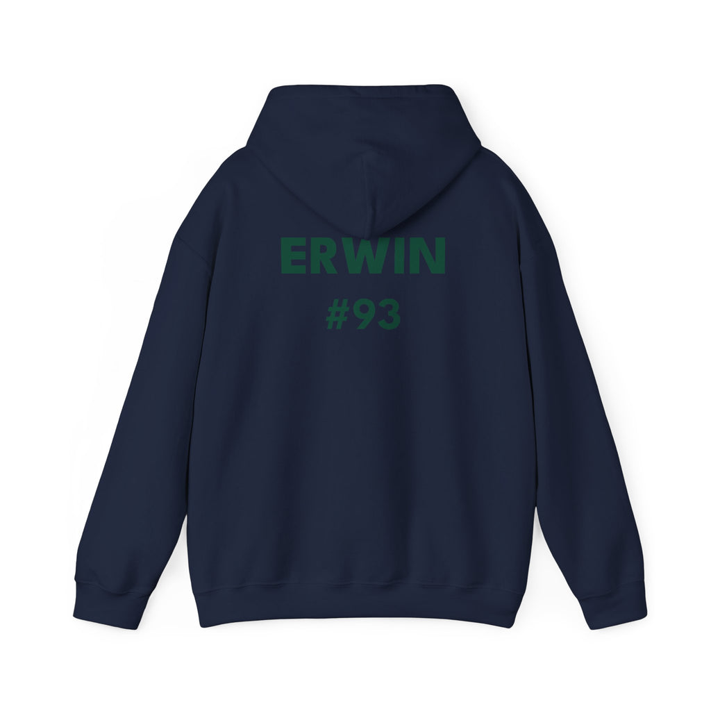 Lacrosse Player Personalized Hoodie - Custom Name & Number
