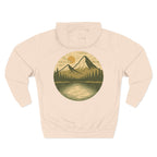 Adventure-Inspired Fleece Hoodie, Roam Free, Cozy Outdoor Apparel, Great for Camping, Travel, Nature Lovers, Gift Idea