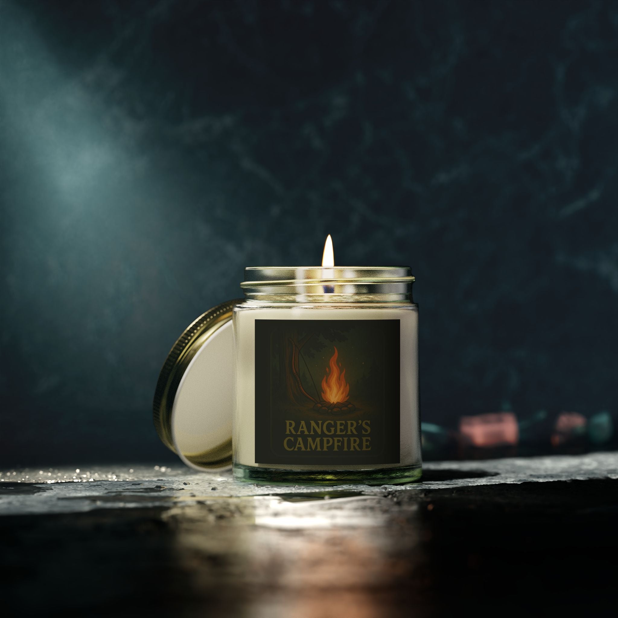 Ranger's Campfire - Dungeon & Dragons Inspired Candle