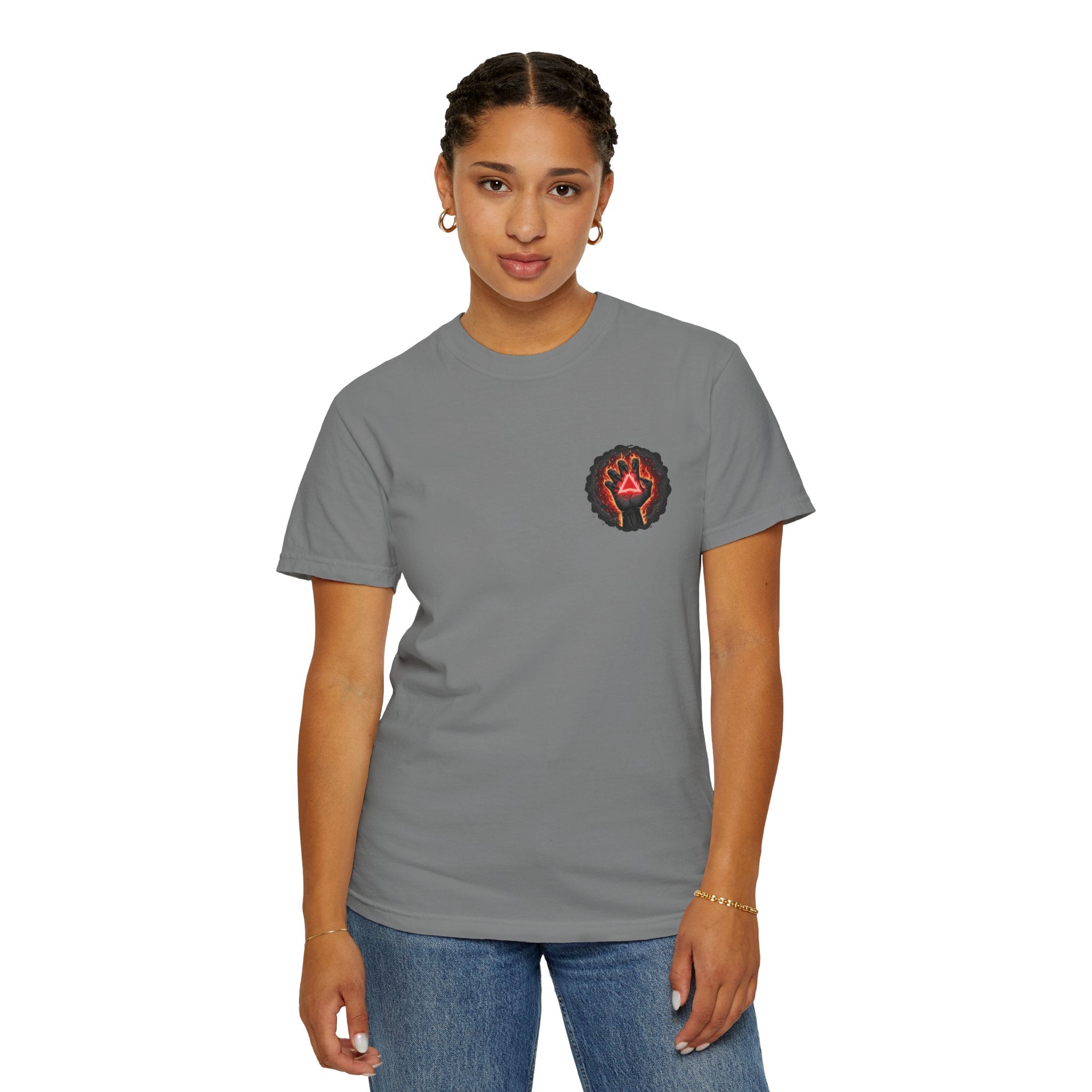 Red Mana Graphic T-Shirt — Magic The Gathering Inspired Tee