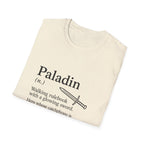 Paladin Class T-Shirt - Funny Dungeons & Dragons Tee