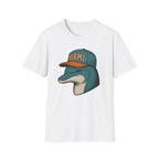 Miami -Fins Up, Game On!-  Fan T-Shirt - Dolphin Mascot - Miami Dolphin Graphic T-Shirt