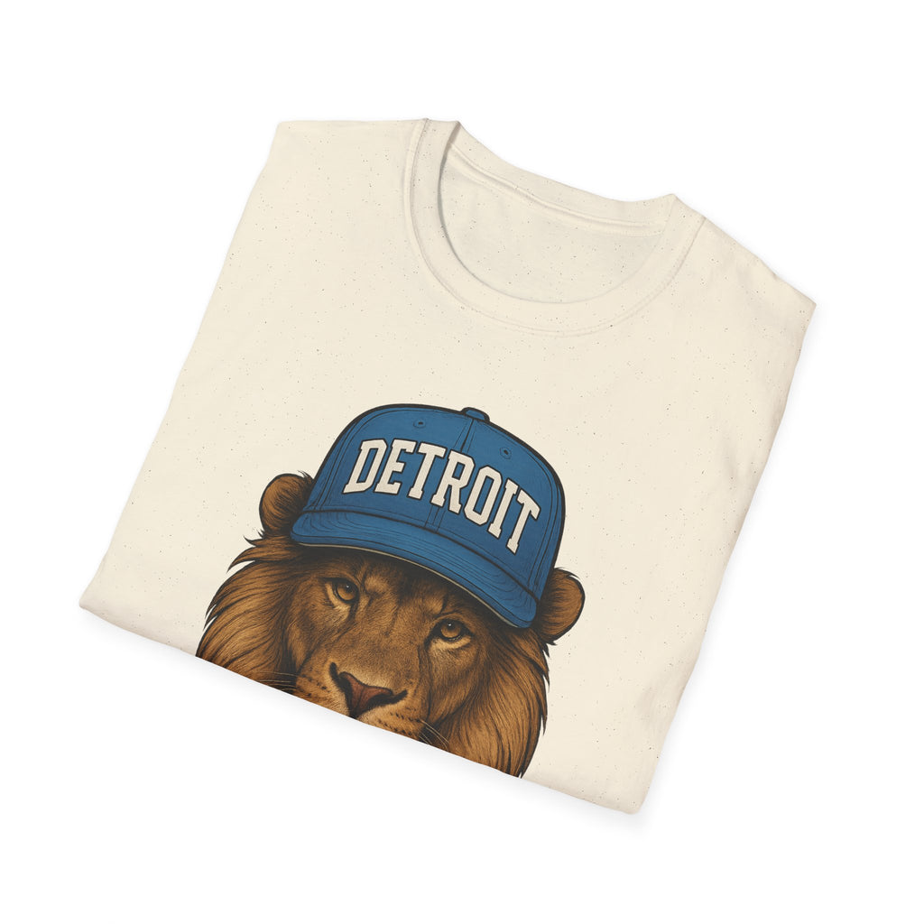 Detroit -Detroit Vs. Everyone- Lions Fan T-Shirt - Lion Mascot