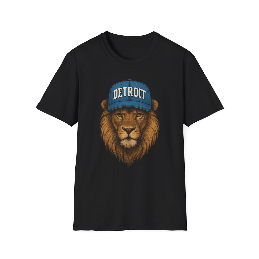 Detroit -Detroit Vs. Everyone- Lions Fan T-Shirt - Lion Mascot