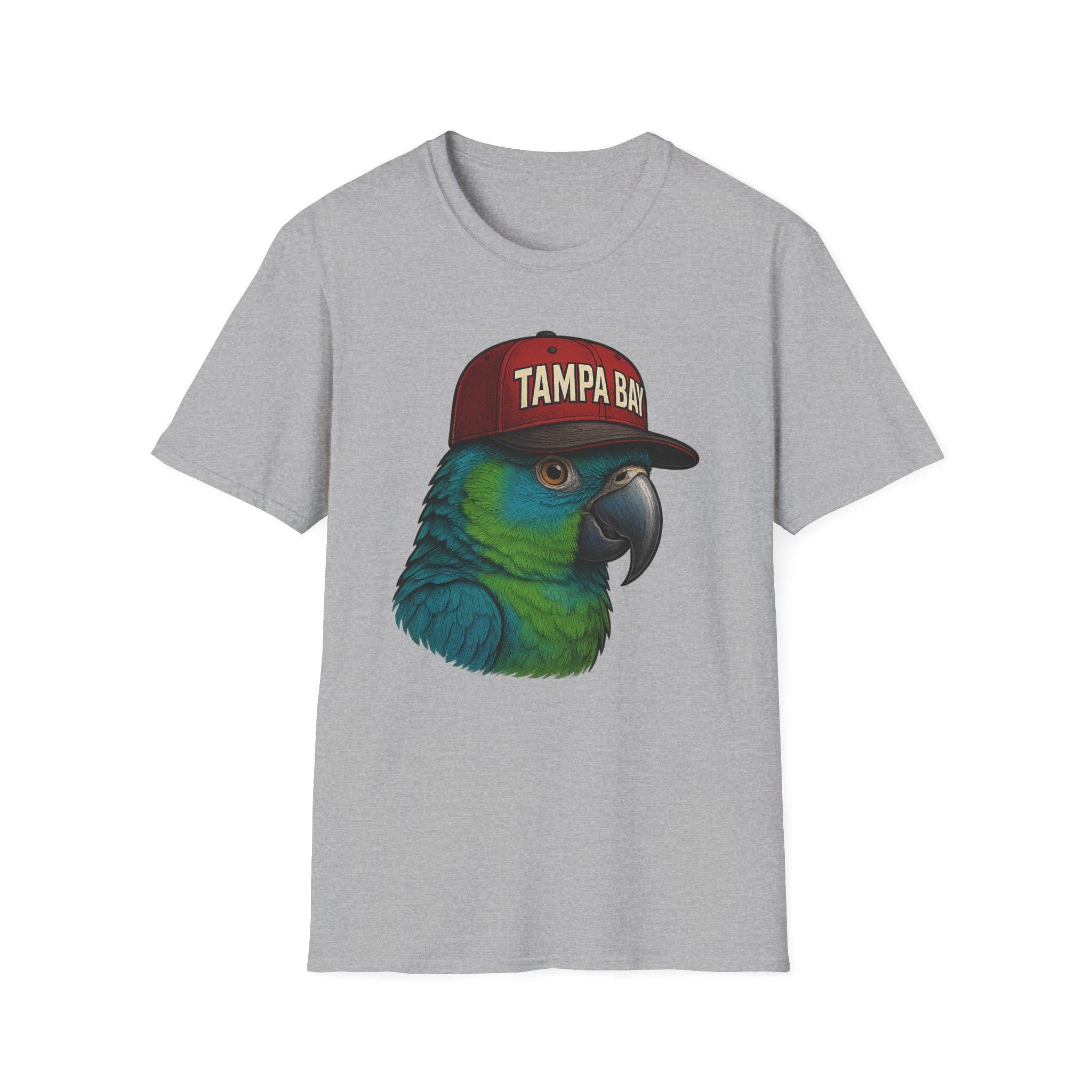 Tampa Bay Buccaneers -Buccaneers Never Surrender!- Fan T-Shirt - Parrot Mascot