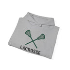 Lacrosse Player Personalized Hoodie - Custom Name & Number
